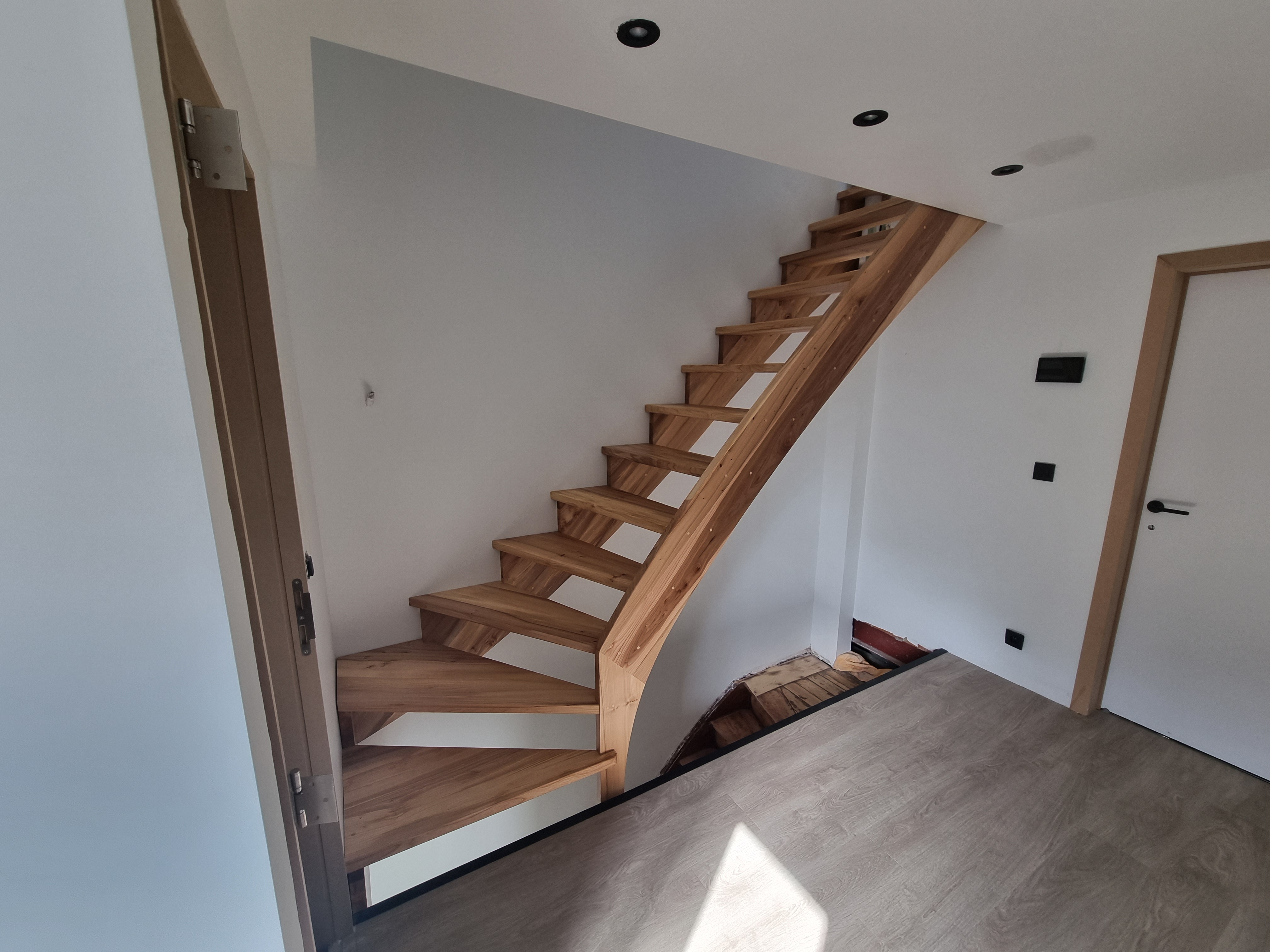 Escalier en Orme